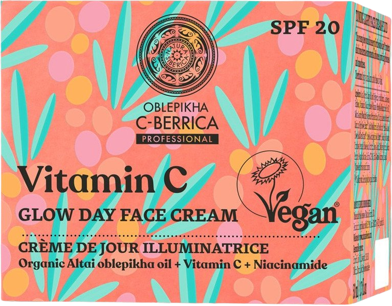 NATURA SIBERICA ﻿Oblepikha C-Berrica Denný krém na rozjasnenie pleti 50 ml