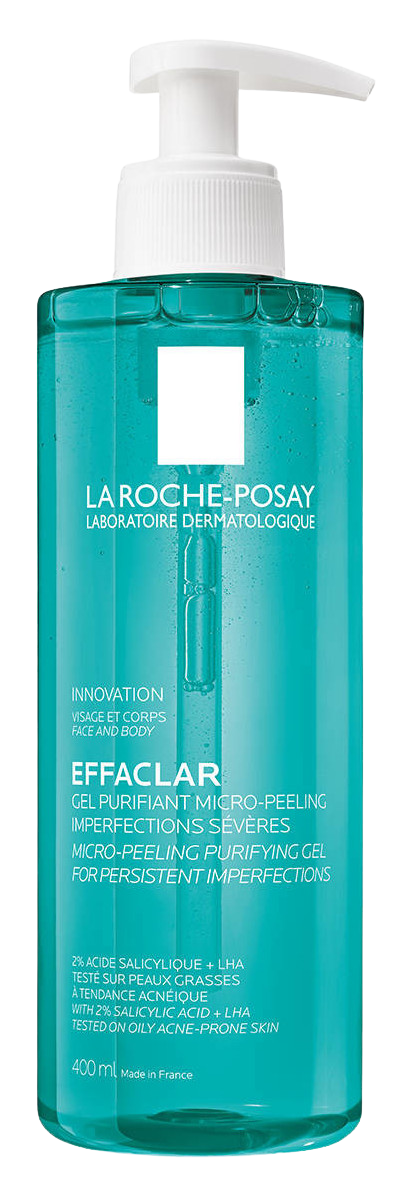 La Roche-Posay EFFACLAR Mikropeelingový gel 400 ml