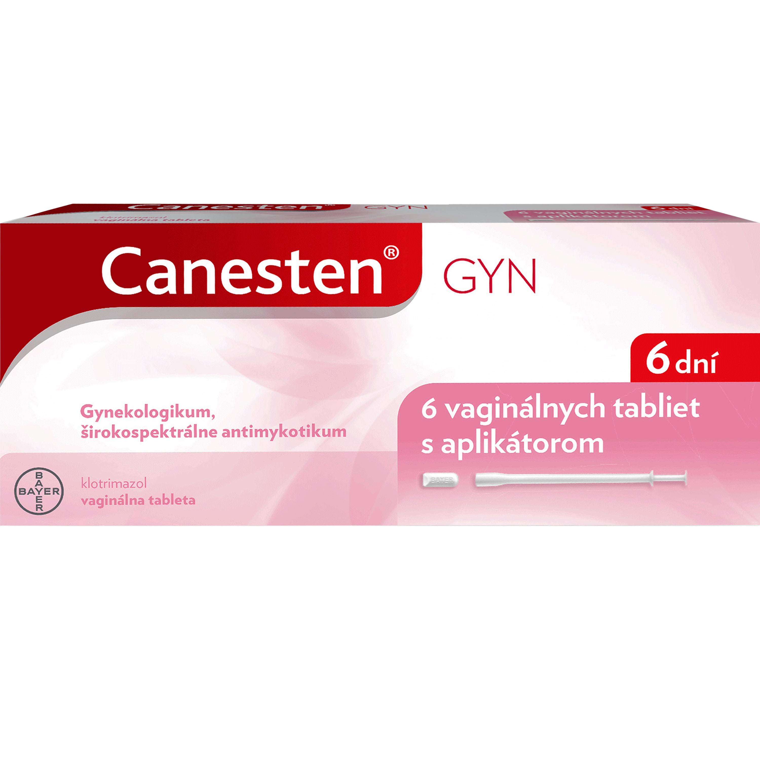 CANESTEN® GYN 6 dní 100 mg kúpite na Pilulka.sk