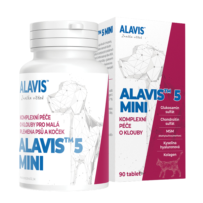 ALAVIS 5 MINI pre psy a mačky 90 tabliet kúpite na Pilulka.sk