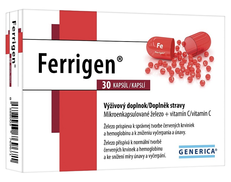 Generica Ferrigen 30 kapsúl