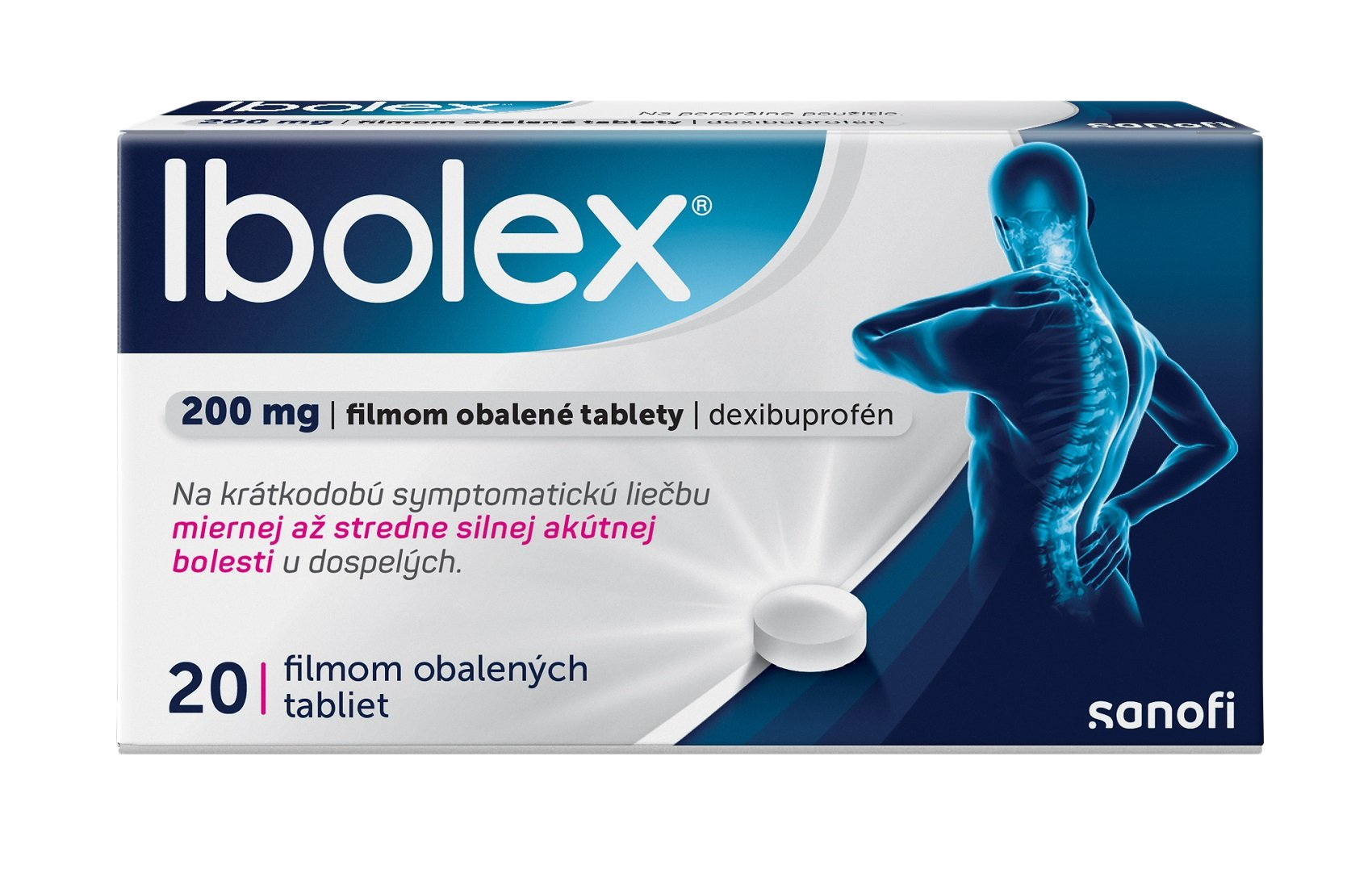 IBOLEX 200 mg 20 tabliet kúpite na Pilulka.sk