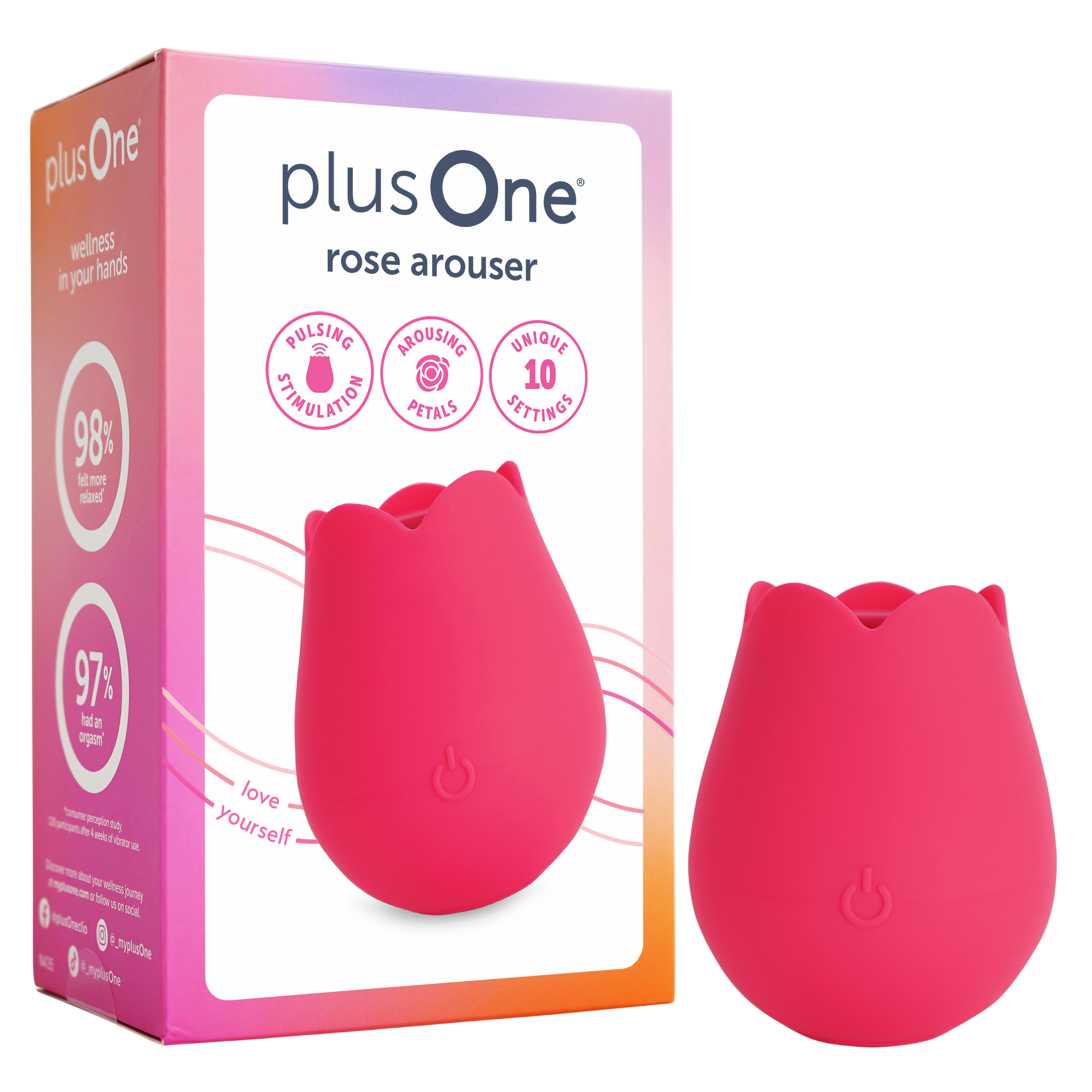 PlusOne Osobní tlakový a vibrační stimulátor