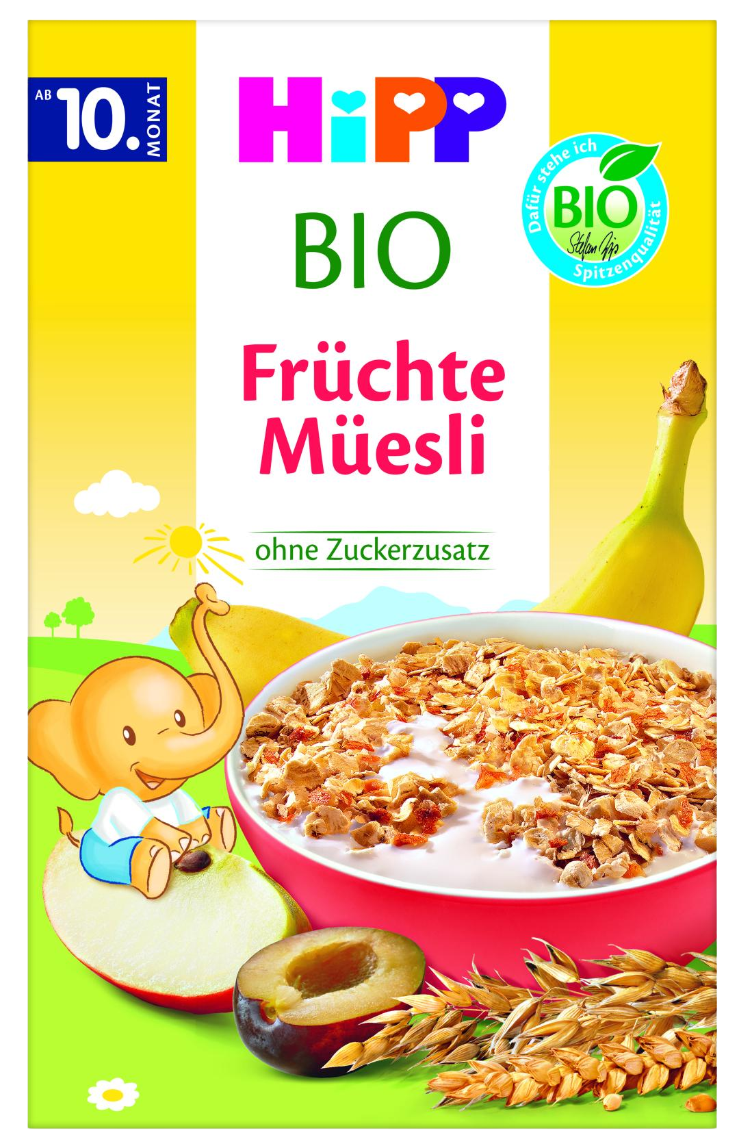 HIPP BIO Ovocné müsli 200 g