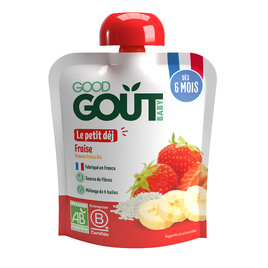 GOOD GOÛT BIO Jahodová snídaně 70 g