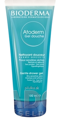 BIODERMA Atoderm Gel douche sprchový gél 1x100 ml 100 ml kúpite na Pilulka.sk