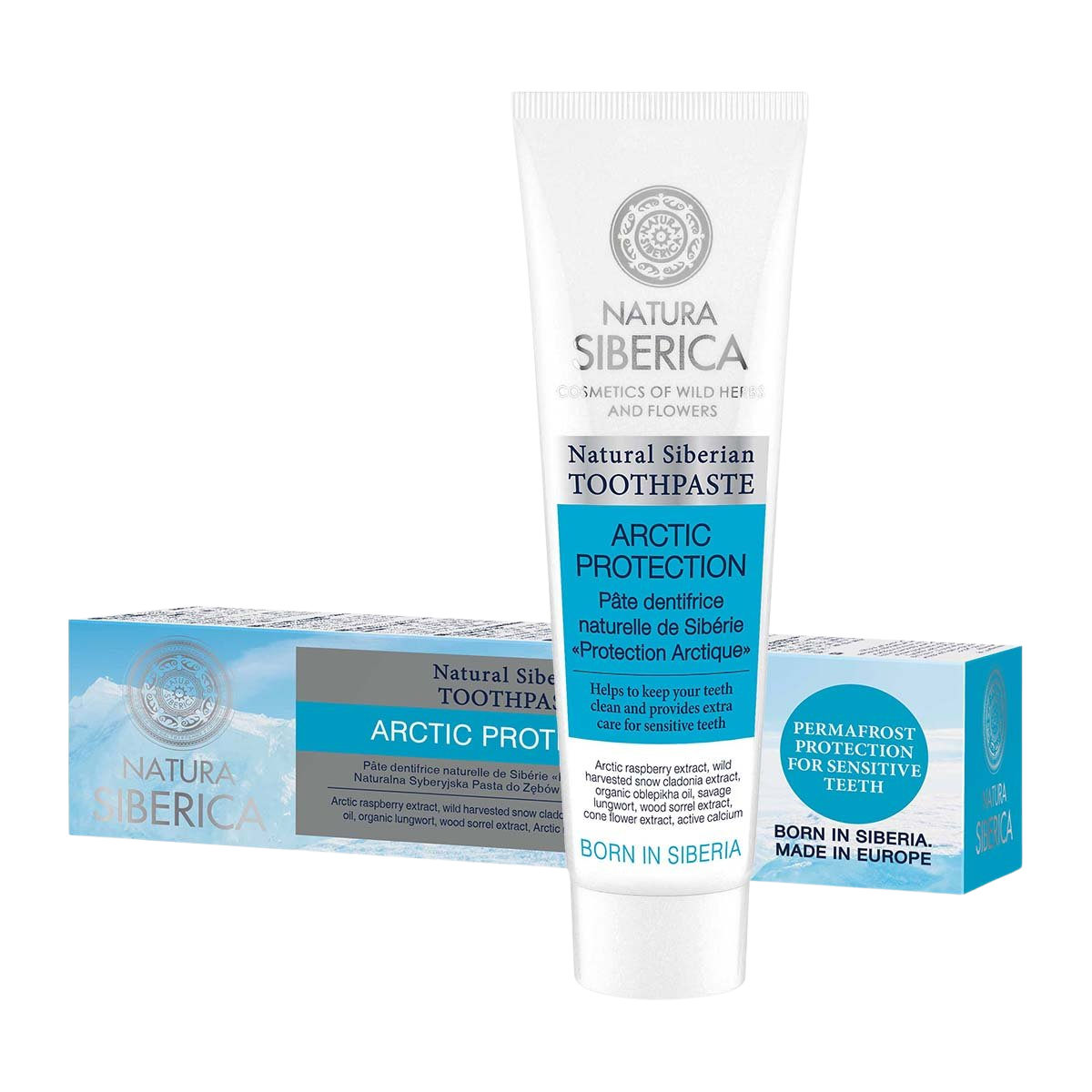 NATURA SIBERICA Prírodná sibírska zubná pasta Arktická ochrana 100 g