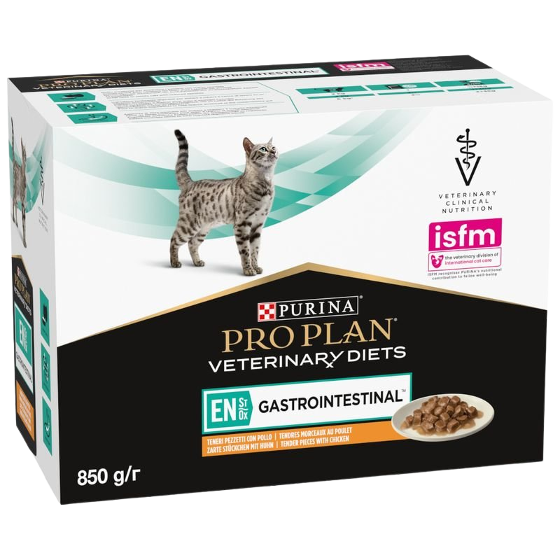 Purina VD Feline - EN St/Ox Gastroint. Chicken kapsička 10 x 85 g
