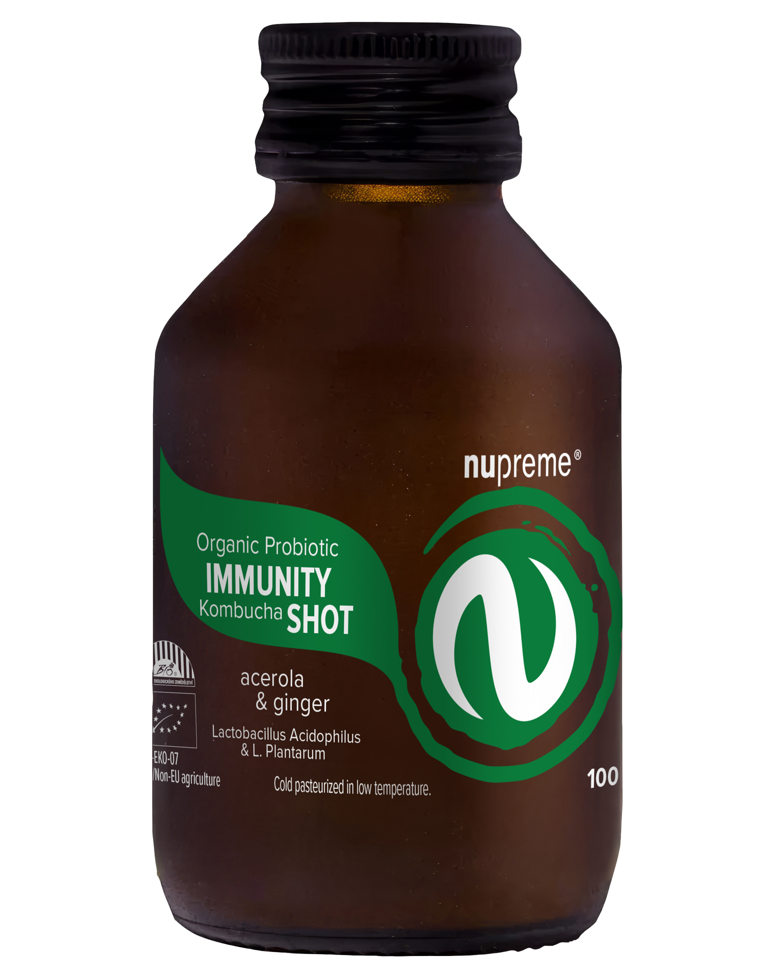 Nupreme Kombucha Immunity Shot BIO 100 ml koupíte na Pilulka.cz