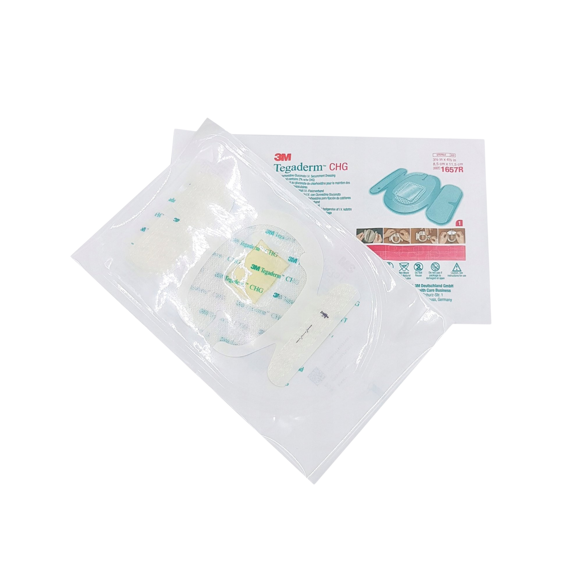 3M FUTURO Tegaderm CHG 1657R 8,5 cm x 11,5 cm transparentné, antimikrobiálne krytie kúpite na Pilulka.sk