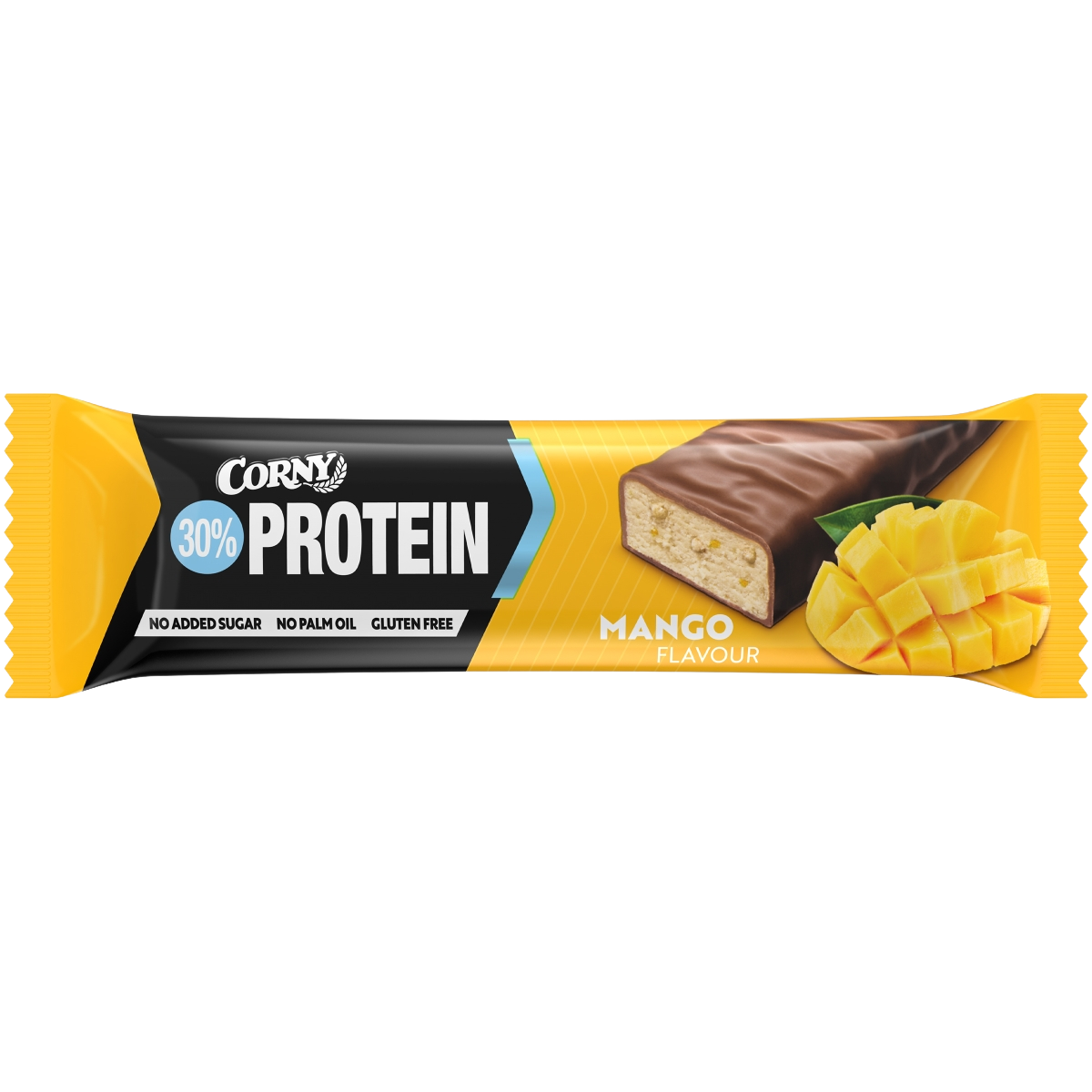 Fotografie Corny Protein 30 % proteinová tyčinka mango 50 g