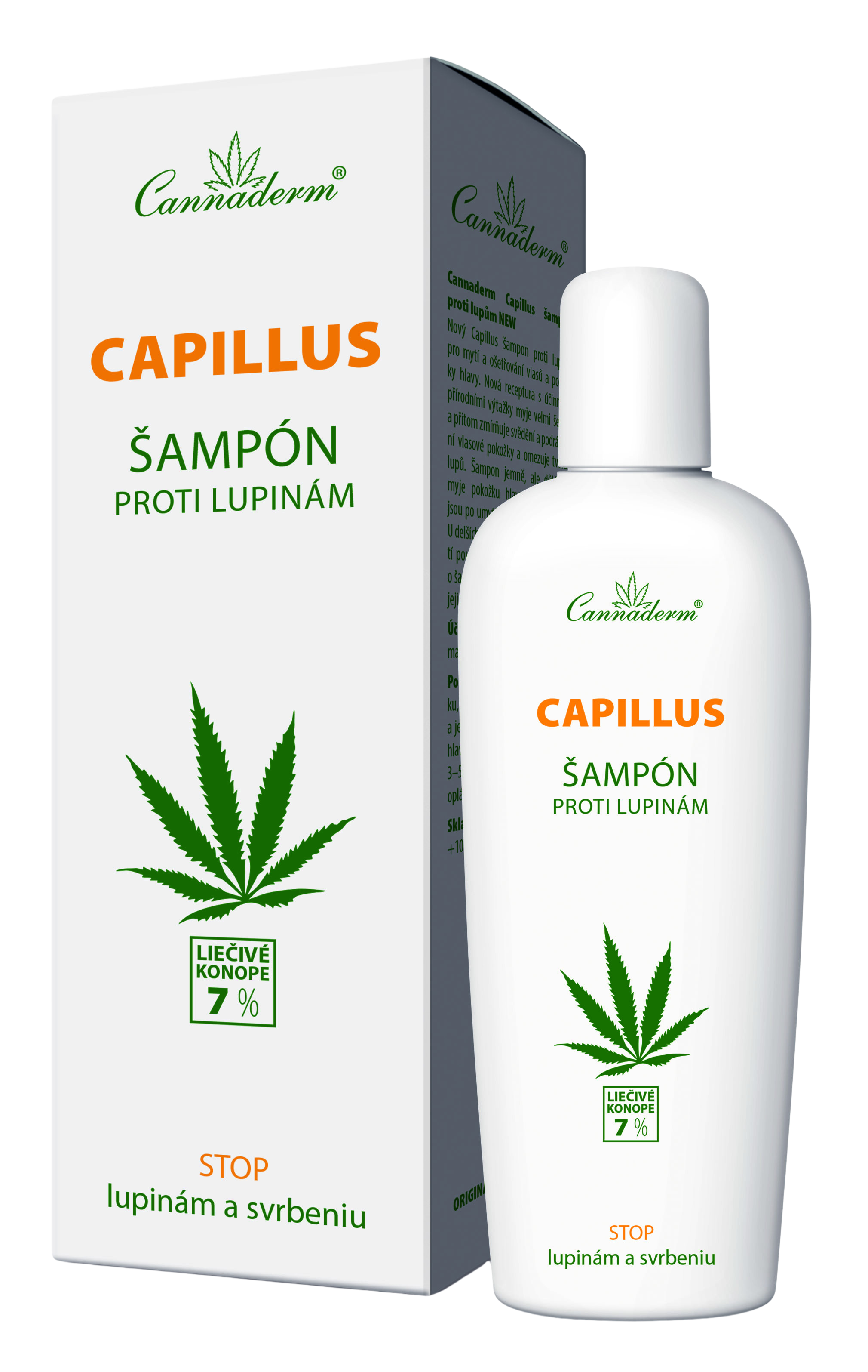 CANNADERM Capillus šampón proti lupinám 150 ml kúpite na Pilulka.sk