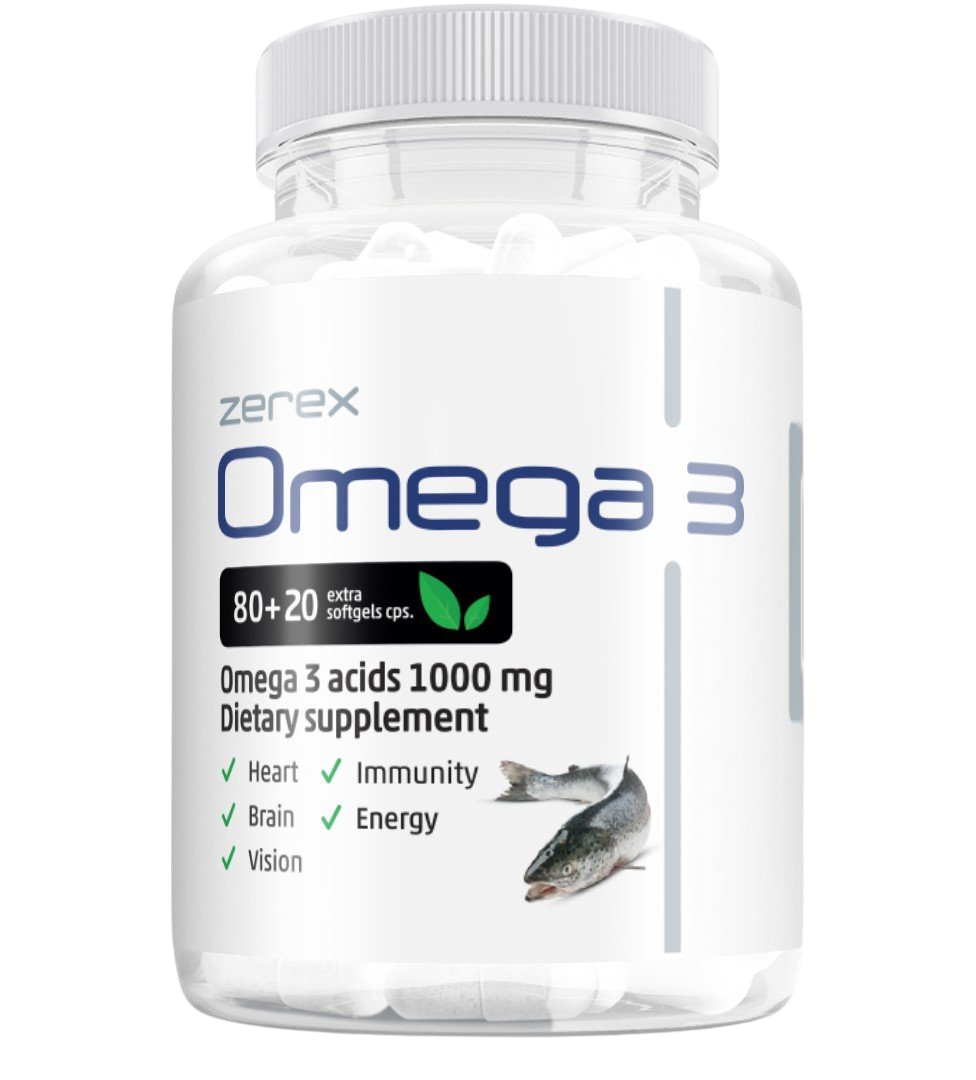 ZEREX Omega 3, 100 kapsúl