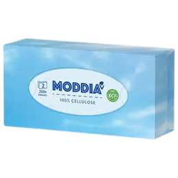 MODDIA Kosmetické ubrousky 2vrstvé 200 ks