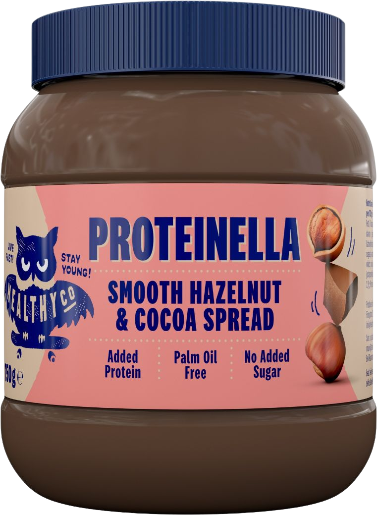 HealthyCo Proteinella Hazelnut & Cocoa proteínová nátierka 750 g
