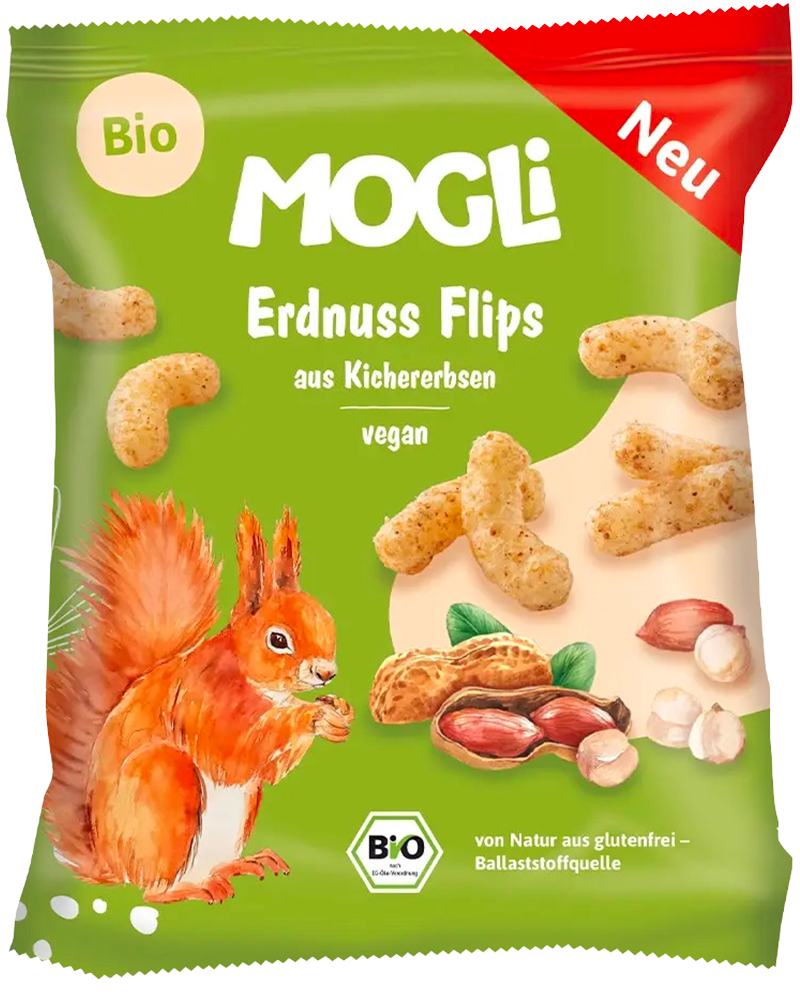 MOGLi BIO Arašídové křupky 30 g koupíte na Pilulka.cz