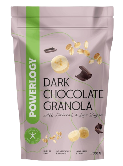 POWERLOGY Granola Dark Chocolate 350 g