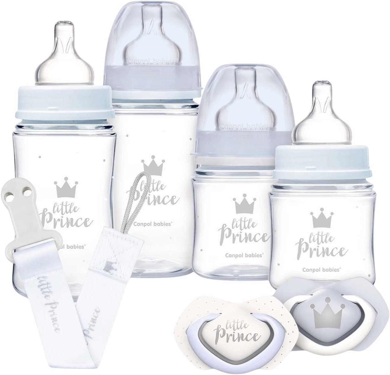 CANPOL BABIES Darčeková sada pre novorodencov Royal Baby modrá