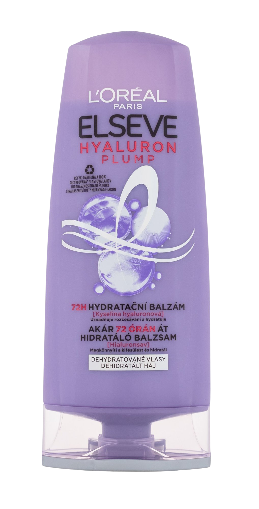 L'ORÉAL PARIS Elseve Hyaluron Plump 72H, Hydratačný balzam s kyselinou hyaluronovou 200 ml