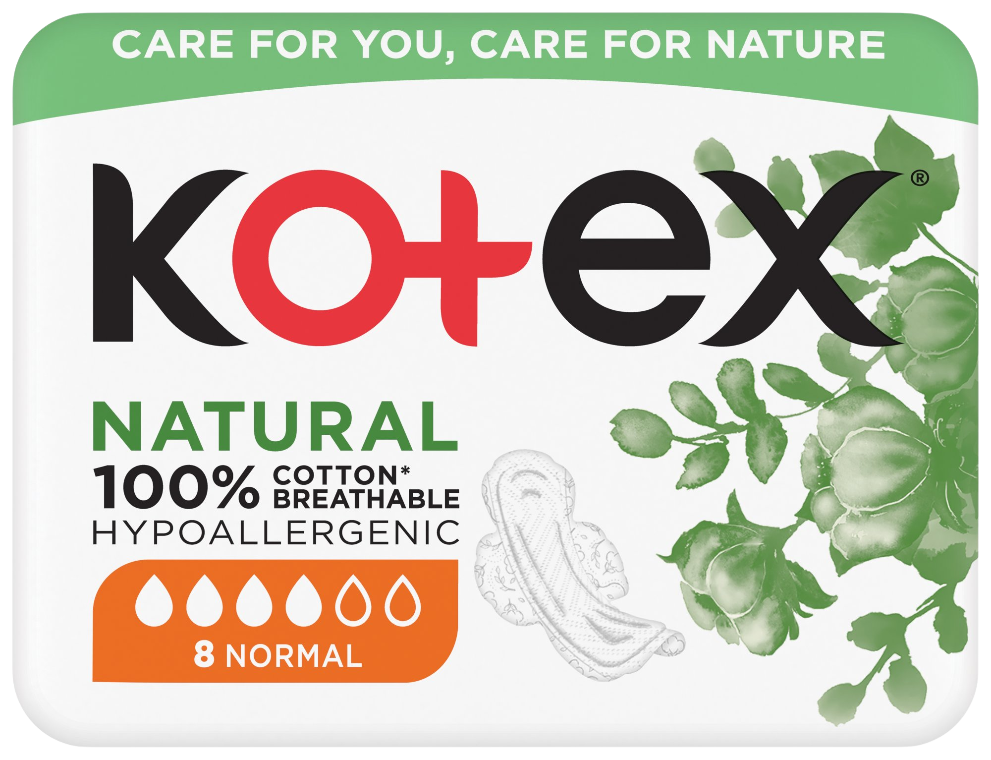 KOTEX® NATURAL Normal 8 ks