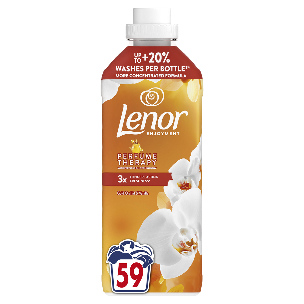 LENOR Aviváž 59 Praní, Orchid & Vanilla 1.2 l