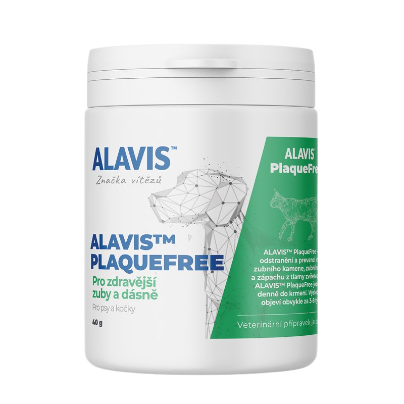 Alavis Plaque Free pre psov a mačky 40 g