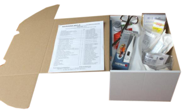 PANACEA Náplň do nástennej lekárničky špecial v papierovej kartónovej krabici