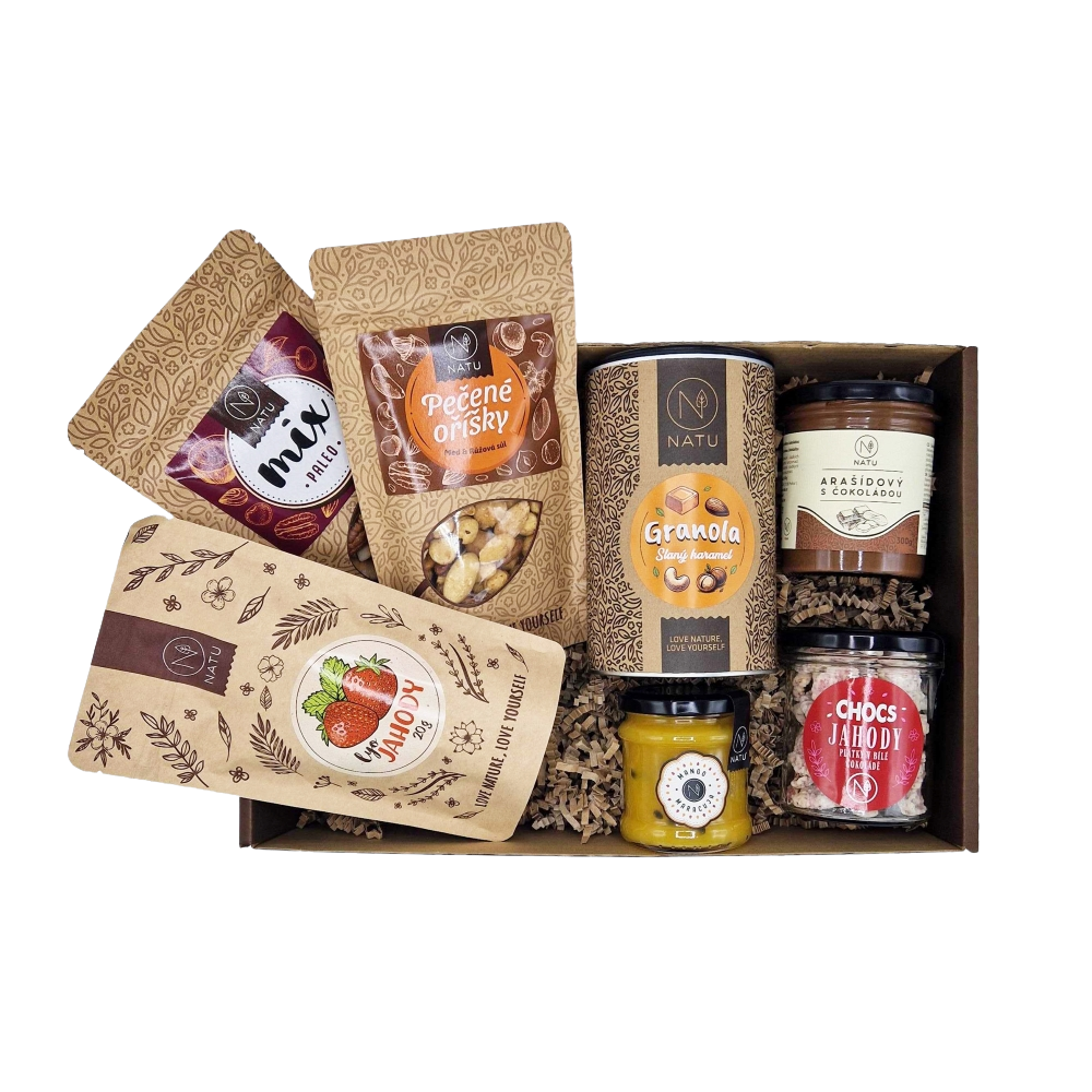 NATU Dárkový box Ty nejlepší dobroty