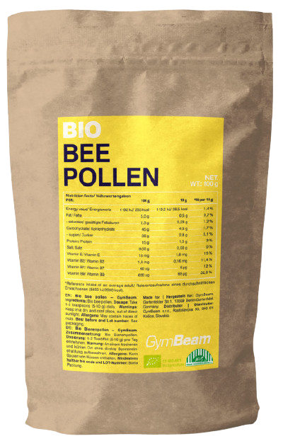 GYMBEAM BIO Včelí peľ 100 g