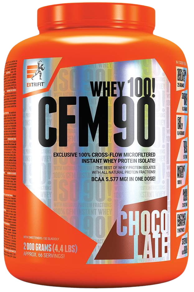 EXTRIFIT CFM Instant Whey Isolate 90 čokoláda 2 kg
