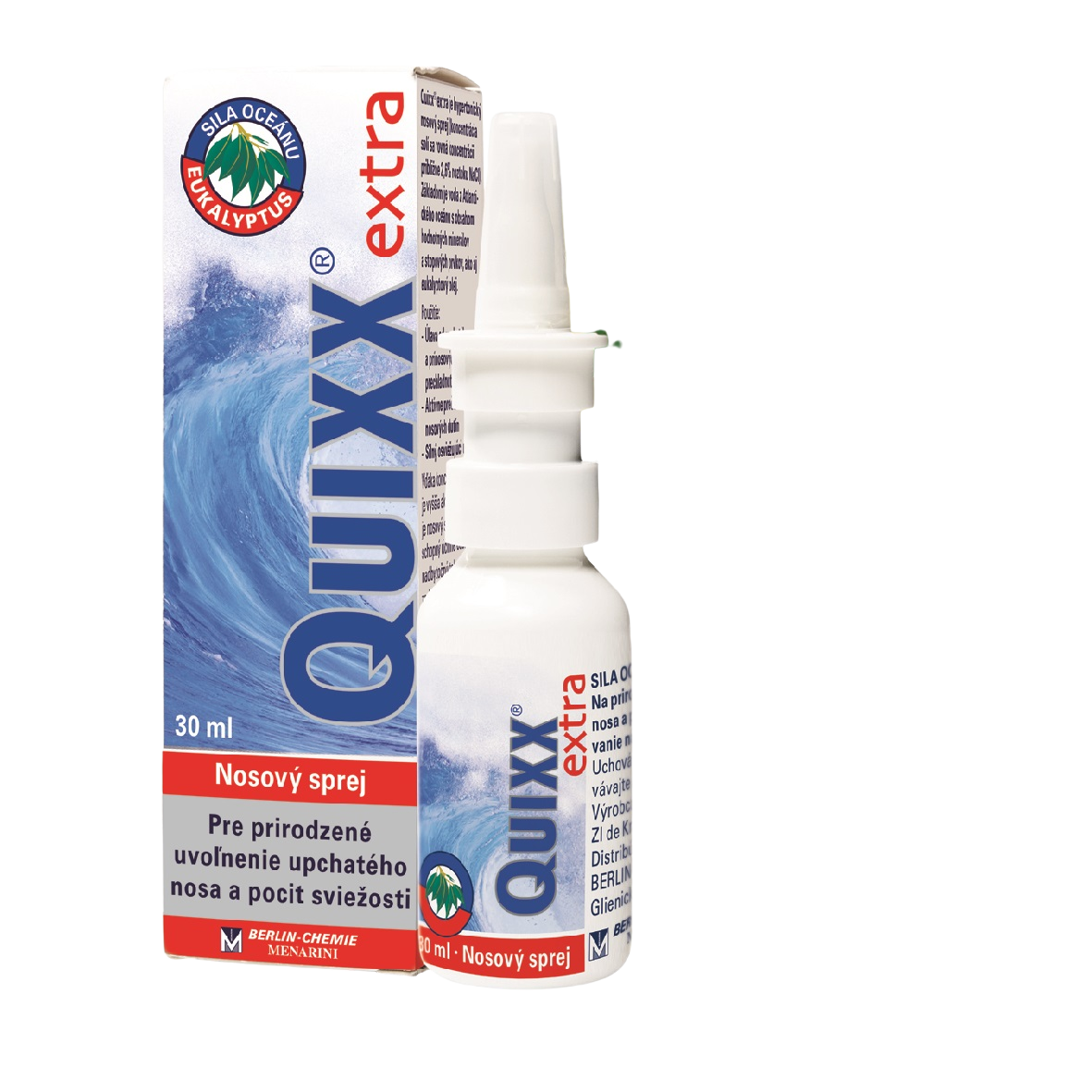 QUIXX extra 2,6 % nosový sprej 30 ml kúpite na Pilulka.sk