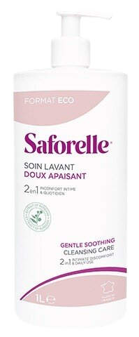 Saforelle Gentle cleansing care gél na intímnu hygienu 1000 ml