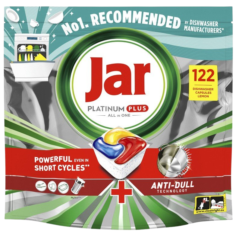 JAR Platinum Plus All In One kapsle Lemon 122 kapslí