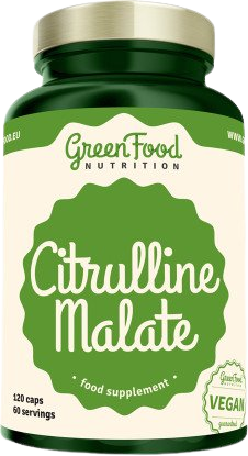 GreenFood Nutrition Citrulline Malate podpora športového výkonu 120 cps kúpite na Pilulka.sk