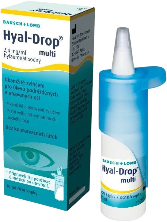 HYAL-DROP multifokálne 2,4 mg očné kvapky 10 ml