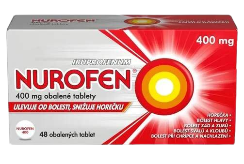 NUROFEN 400MG obalené tablety 48 ks