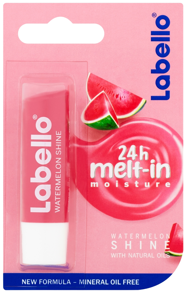 LABELLO Watermelon Shine Ošetrujúci balzam na pery 4,8g kúpite na Pilulka.sk