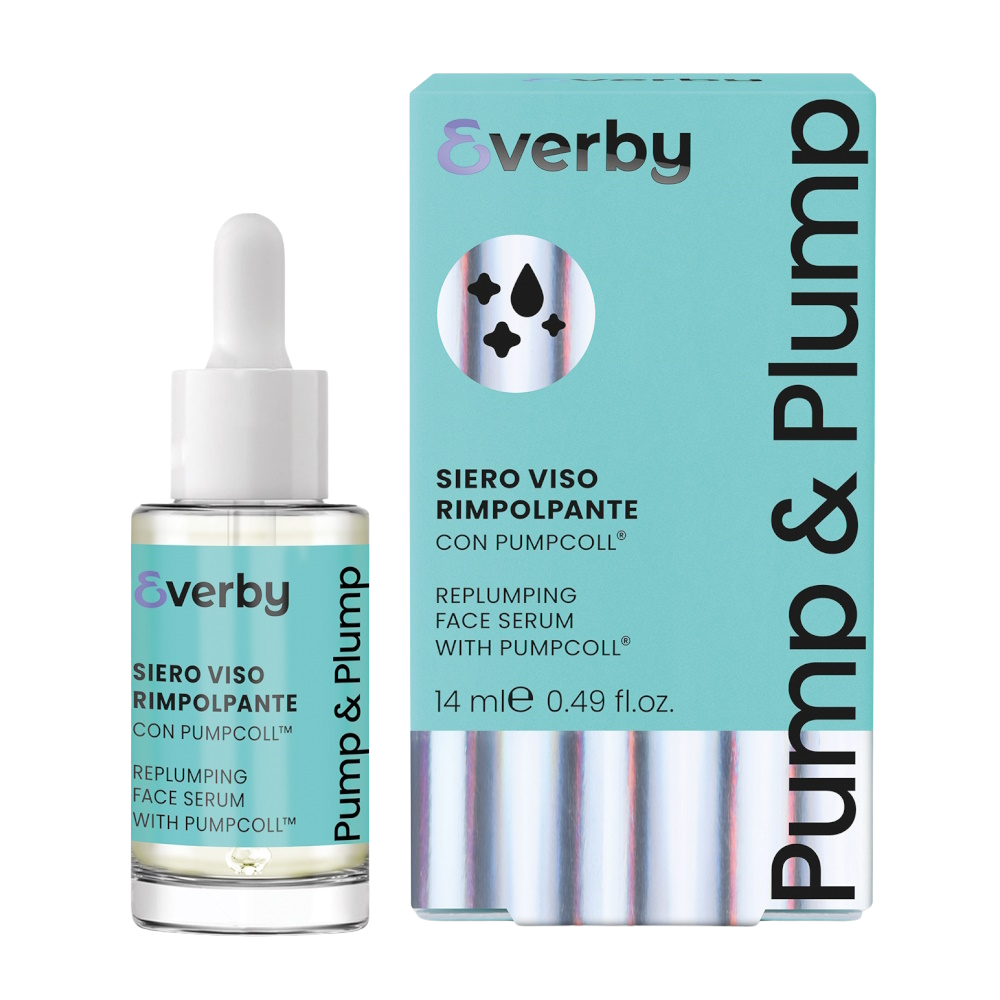 ERBORISTICA Everby Pump & Plump Vyplňujúce a obnovujúce pleťové sérum 14 ml