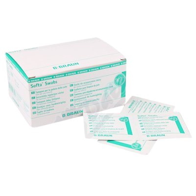 B.BRAUN Softa swabs tampóny na očistu kůže 100 ks
