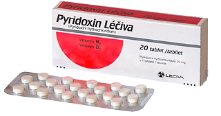 Pyridoxin Léčiva tbl.20 x 20 mg kúpite na Pilulka.sk