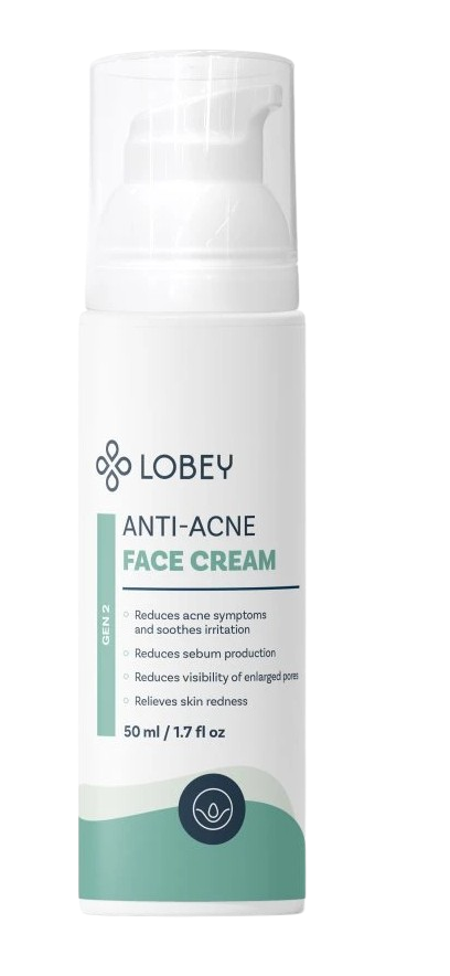 Fotografie LOBEY Krém při akné a na problematickou pleť 50 ml
