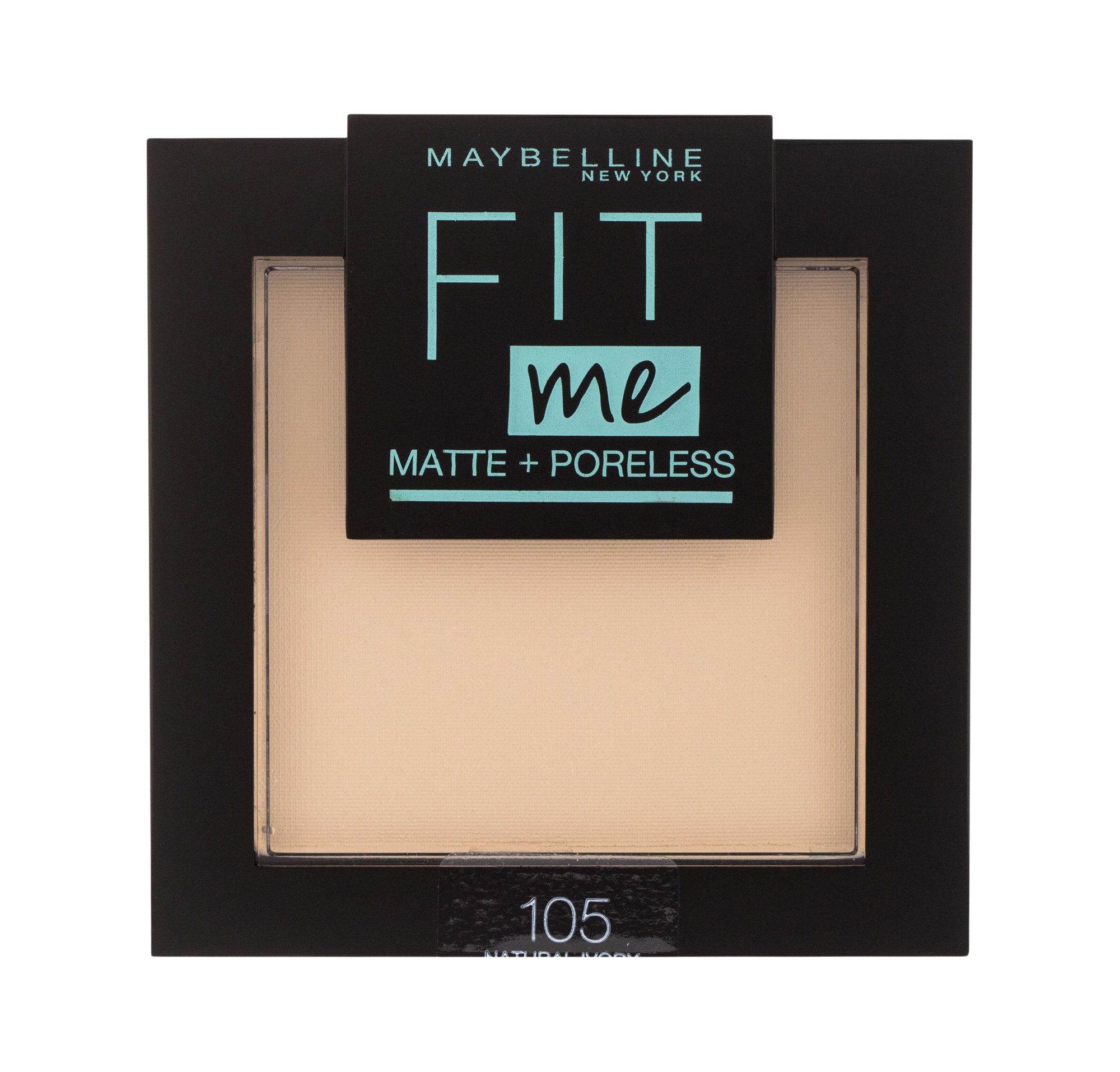 MAYBELLINE NEW YORK Fit Me púder 105 Natural Ivory 9 g