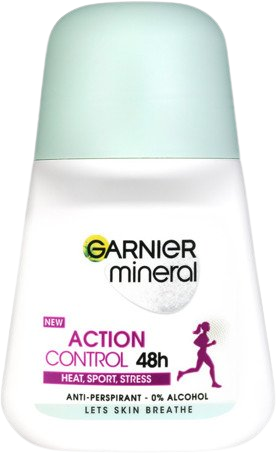 GARNIER Action Control Roll-on 48h Minerálny dezodorant pre ženy 50 ml