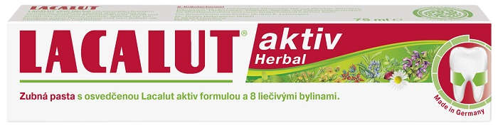 LACALUT AKTIV HERBAL zubná pasta 75 ml 75 ml