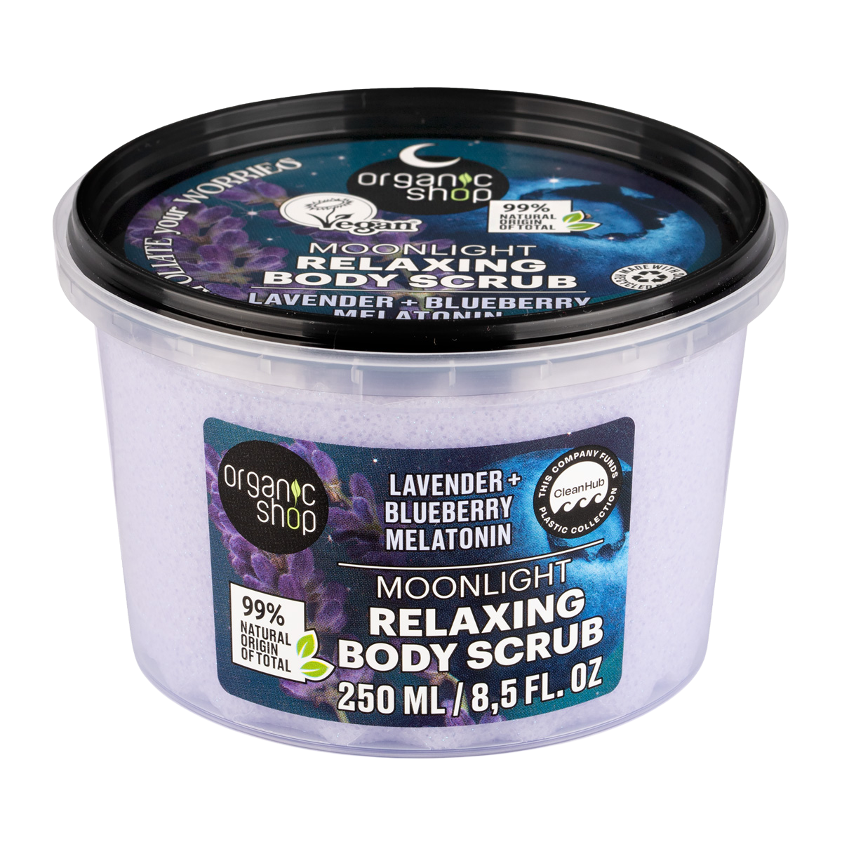 Organic Shop Sleeping Tělový peeling Exfoliate Your Worries 250 ml koupíte na Pilulka.cz