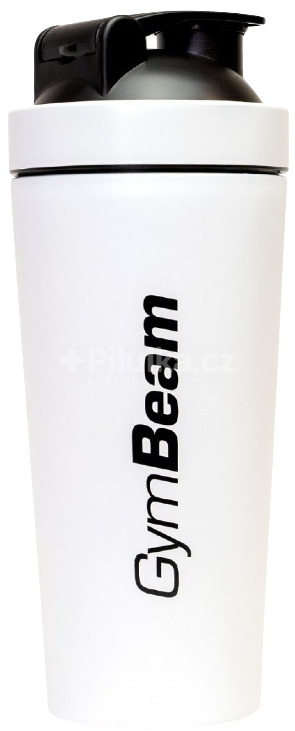 GYMBEAM Šejker Steel White 750 ml
