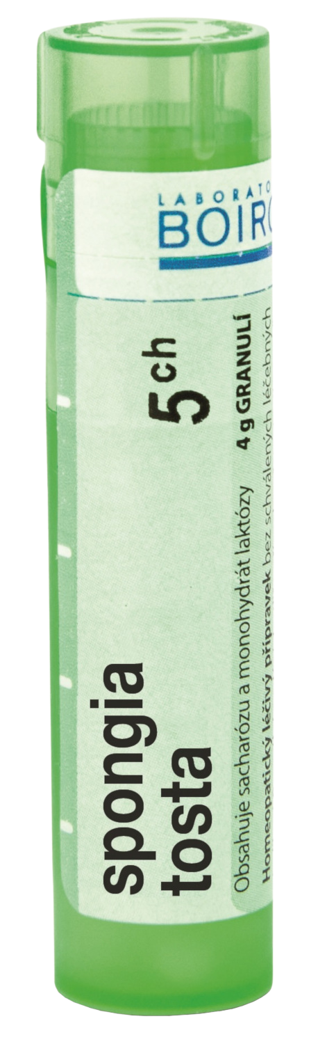 BOIRON Spongia tosta CH5 4 g kúpite na Pilulka.sk