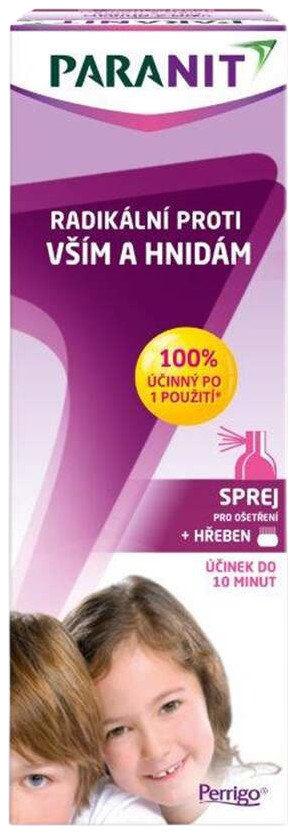 PARANIT Radikálny sprej 100 ml + hrebeň kúpite na Pilulka.sk