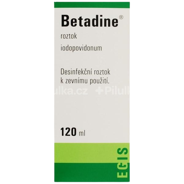 BETADINE Liq 120 ml kúpite na Pilulka.sk