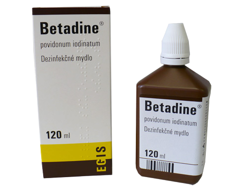 BETADINE Dezinfekčné mydlo 120 ml kúpite na Pilulka.sk